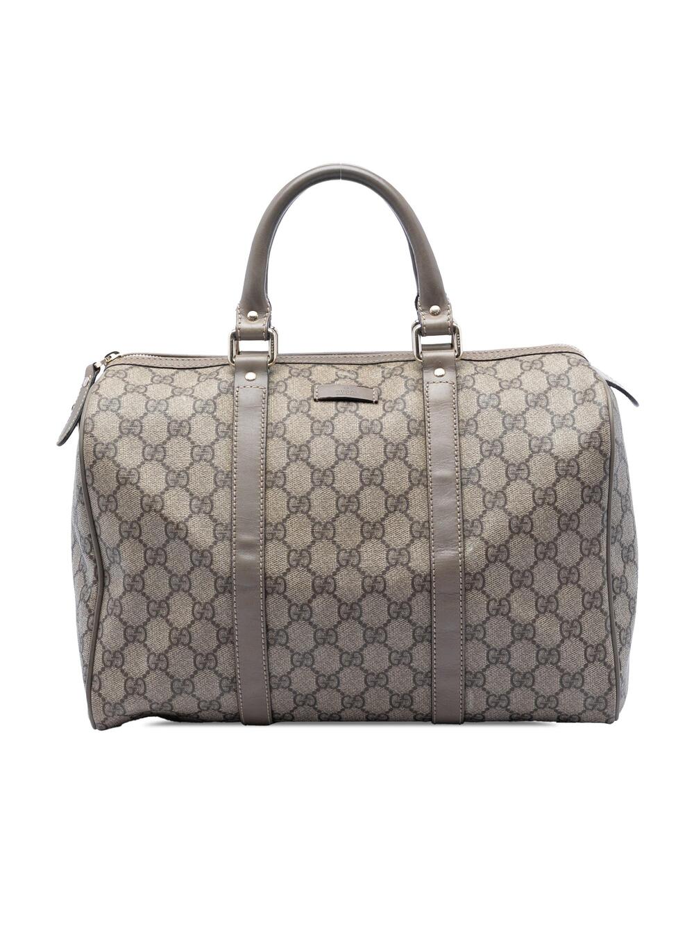 Gucci Joy Boston Bag Gg Coated Canvas #354524G87B